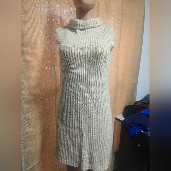 a new day Dresses & Skirts - A New Day Cream Knit Fabric
